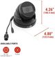 IC Realtime® Black 4MP Indoor/Outdoor Vandal Eyeball Dome Camera-5