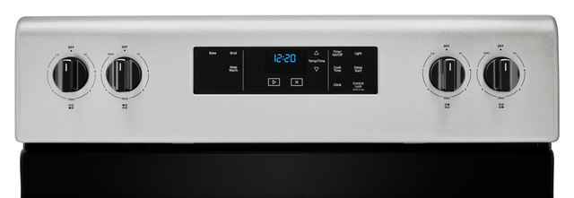 Whirlpool® 30" Stainless Steel Freestanding Electric Range-5