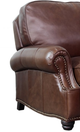 BarcaLounger® Vintage Mission Longhorn Shoreham-Chocolate Chair-1