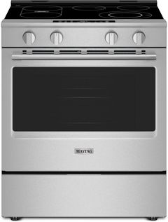 Maytag® 30" Fingerprint Resistant Stainless Steel Built-In Slide-In Electric Range