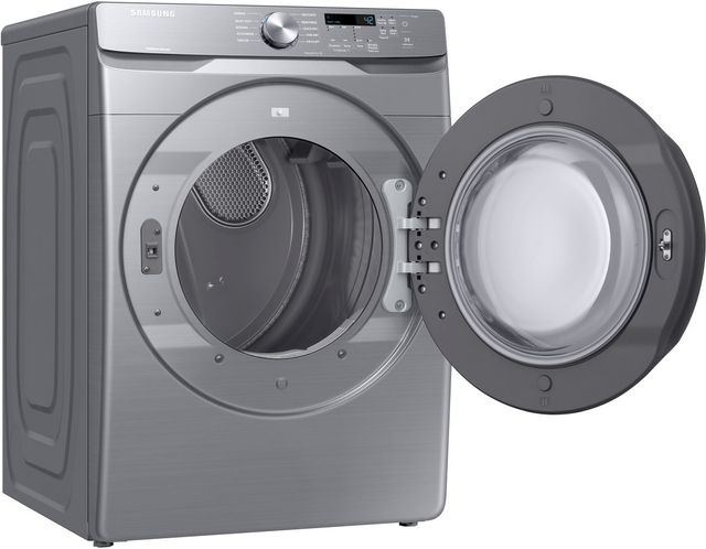 Samsung 6000 Series 7.5 Cu. Ft. Platinum Front Load Gas Dryer-2