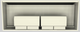 Vent-A-Hood® 60" Biscuit Wall Mounted Range Hood-3