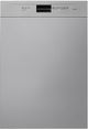 Smeg 24" Silver Front Control Built-In Dishwasher-0