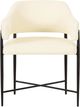TOV Furniture Sezanne Black/Cream Dining Chair-3