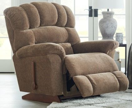 La-Z-Boy® Randell Mocha Manual Rocking Recliner-1