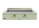 Caliber™ Rockwell Social 48" Sage Built-In Liquid Propane Outdoor Griddle with Brass Hardware-0