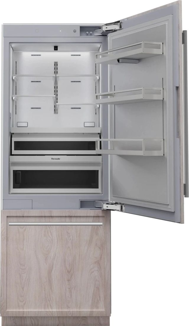 Thermador® Freedom® 30" 16.6 Cu. Ft. Panel Ready Built-In Bottom Freezer Refrigerator-1