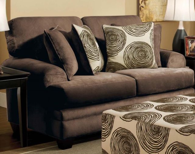 Inspired Home 8642 Groovy Smoke Loveseat-0