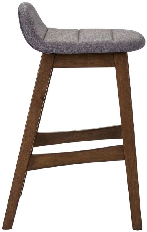 Liberty Furniture Space Savers Gray/Satin Walnut 24" Counter Chair-3