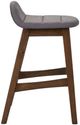 Liberty Furniture Space Savers Gray/Satin Walnut 24" Counter Chair-3