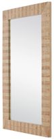 Currey & Company Dezi Brass/Natural Rectangular Mirror-1