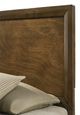 Furniture of America® Kirkham Walnut Eastern King Panel Bed-1