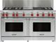 Wolf® 60" Stainless Steel Gas Range Riser-1