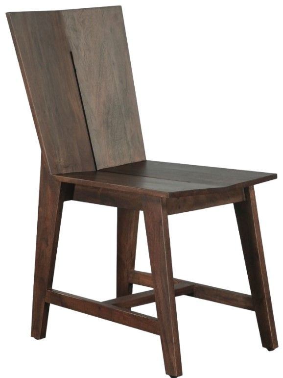 Home Trends & Design Piedmont Coffee Bean Dining Chair-0