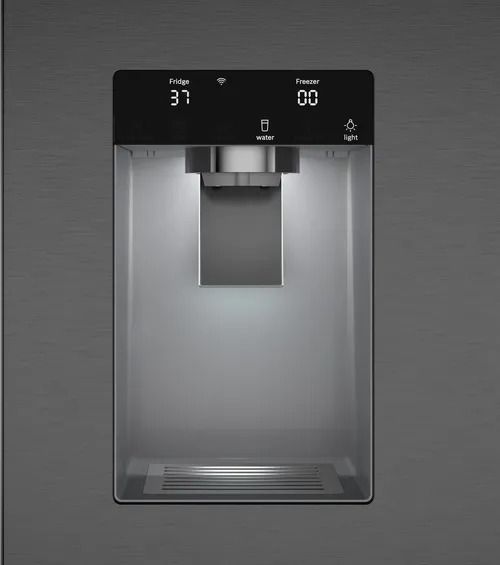 Bosch® 500 Series 36" 21.6 Cu. Ft. Black Stainless Steel Counter Depth French Door Refrigerator-2