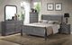 American Wholesale Furniture Louis Philippe Gray Nightstand-1