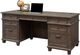 Martin Furniture Carson Weathered Dove Double Pedestal Desk-1