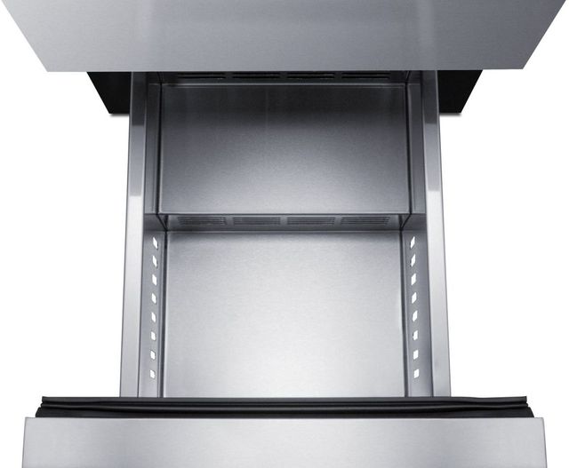 Summit® 1.7 Cu. Ft. Stainless Steel Under The Counter Refrigerator -2