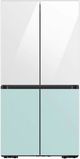 Samsung Bespoke Flex™ 18" Morning Blue Glass French Door Refrigerator Bottom Panel-4
