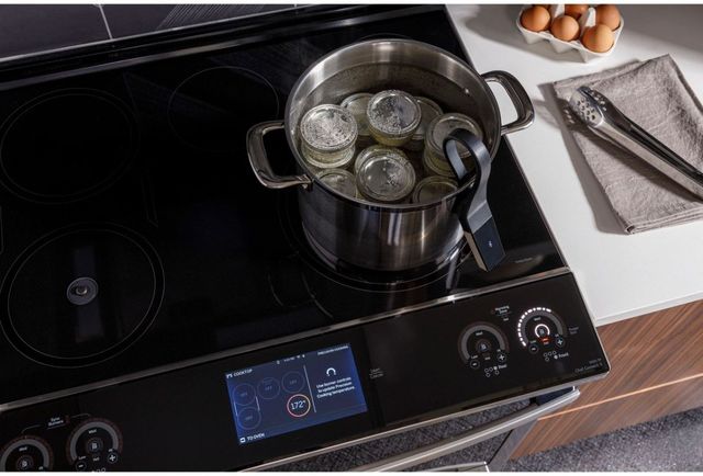 GE Profile™ 30" Fingerprint Resistant Stainless Steel Slide In Induction Range-11