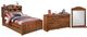 Signature Design by Ashley® Barchan 3-Piece Medium Brown Full Panel Bed Set-0