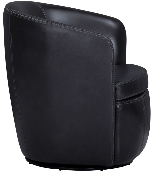 Parker House® Barolo Vintage Onyx Swivel Club Chair-3