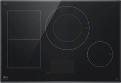 LG Studio 31" Black Induction Cooktop 
