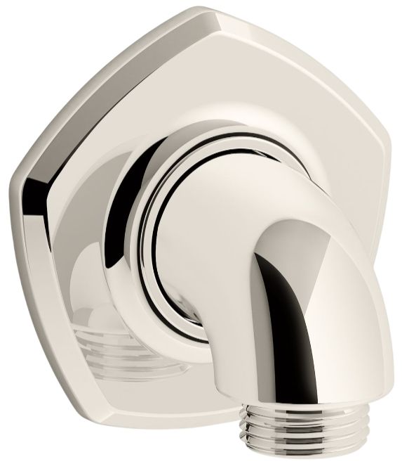 KOHLER® Occasion® Vibrant Polished Nickel Wall-Mount Supply Elbow-0