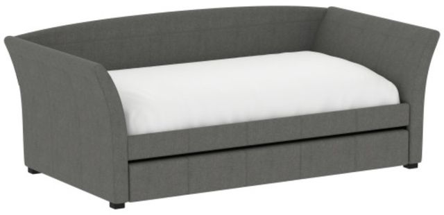 Emerald Home Vienna Italian Gray Twin Trundle Daybed-0