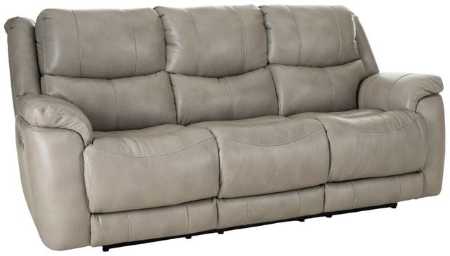 HomeStretch Galaxy Gray Double Power Reclining Sofa | Smith Furniture ...