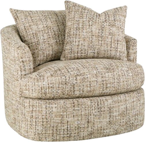 Craftmaster® Customizable Soft Haven 38" Swivel Chair-0