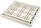 A & B Home 2-Piece Beige/Black/White Square Decorative Tray Set-2