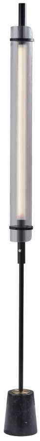 Adesso® Flair Black LED Floor Lamp-0