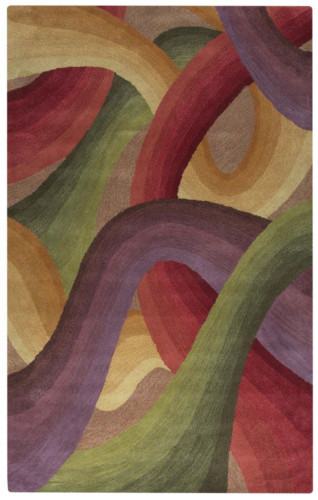 Rizzy Home Colours Multi 2'6" x 8' Runner Rug-0