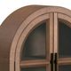 Elements International Orion Weathered Oak Brown Bookcase-1