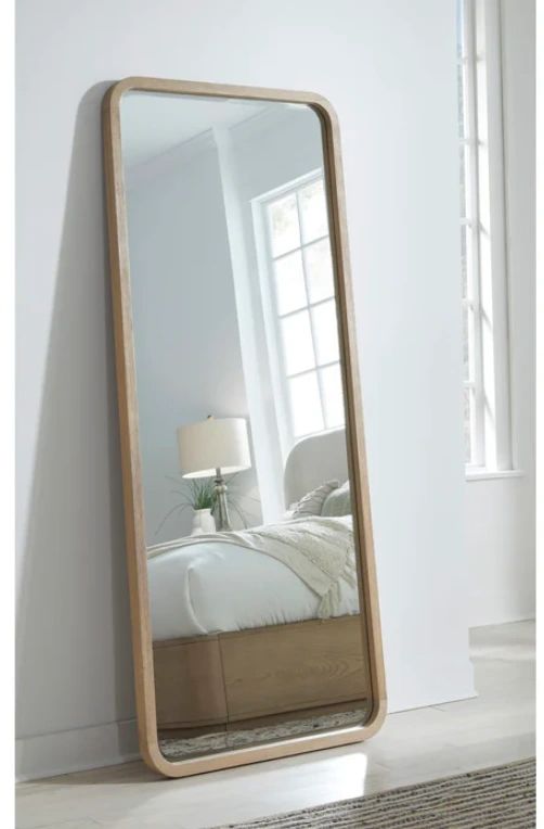 Modus Furniture Penny Buff Cream Floor Mirror-1