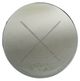 Universal Explore Home™ Avaline Smoke Jordan Side Table with Antique Nickel Base-3