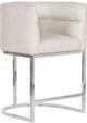Vanguard® Furniture Vanguard Index Porcelain/Polished Nickel Counter Stool-0