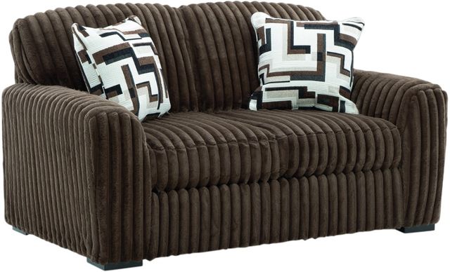 Signature Design by Ashley® Midnight-Madness Chocolate Loveseat-0