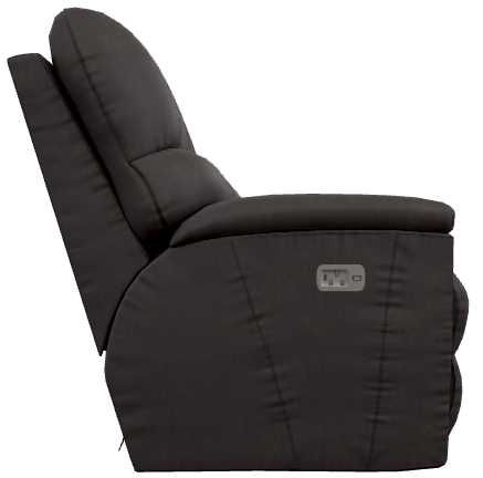 La-Z-Boy® Trouper Walnut Leather Power Reclining Sofa with Headrest and Lumbar-2