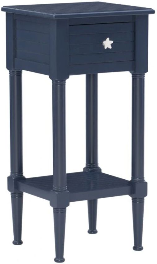 Linon Starfish Navy End Table-0