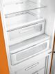 Smeg 50's Retro Style Aesthetic 11.7 Cu. Ft. Orange Bottom Freezer Refrigerator-3