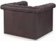 Century® Modern Chesterfield Tahoe Burnet Swivel Chair-1