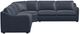 Palliser® Furniture Customizable Madison Modern English 3-Piece Curved Sectional-2