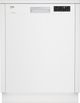 Beko 24" White Front Control Built In Dishwasher-0