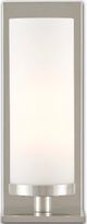 Currey & Company Bagno Bournemouth Oil Rubbed Bronze/Opaque White Wall Sconce-1