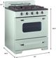 Unique Appliances Classic Retro 30" Summer Mint Green Freestanding Gas Range-1