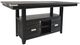Jofran Inc. Altamonte 5-Piece Dark Charcoal/Gray High-Low Rectangle Dining Set-1