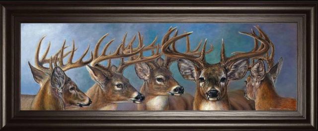 Classy Art Five Bucks by Carolyn Mock Wall Art-0