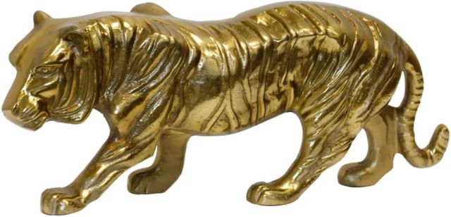 Stylecraft Gold Tiger Statue-0